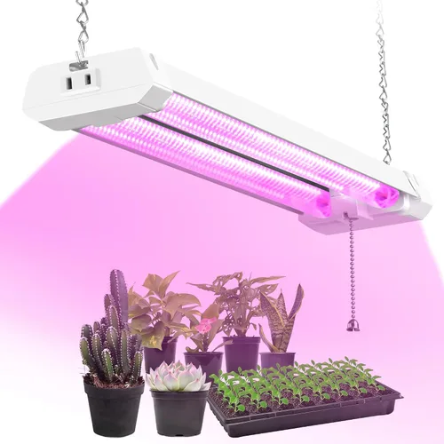 Miniatura 10 de Hlite Lámparas de cultivo de plantas ajustables de espectro completo de 16 pulgadas, luces de cultivo enlazables para plantas de interior, diseño