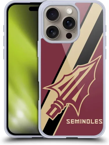 Miniatura 259 de Head Case Designs Funda de gel suave FSU Seminoles de la Universidad Estatal de Florida con licencia oficial compatible con Apple iPhone 13 Pro Max