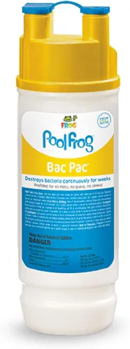 Miniatura 9 de FROG Bac Pac - Cartuchos de cloro de repuesto para uso con modelos de Pool FROG 5400 y 6100 Cyclers - Precargados para una fácil y conveniente
