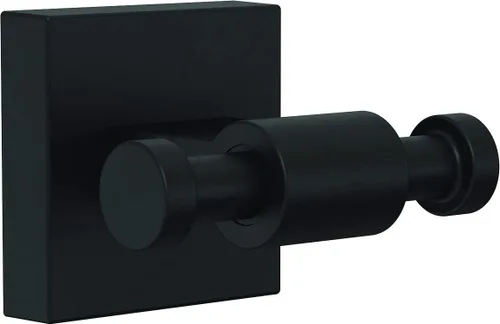 Franklin Brass Maxted (1-Pack) Ganchos para Toallas Negro Mate Ganchos de Baño Montados en Pared para Batas y Toallas Gancho Portador de Toallas de