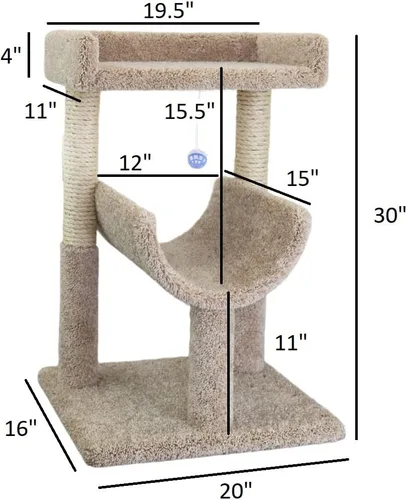 Miniatura 2 de New Cat Condos Percha para ventana de gato