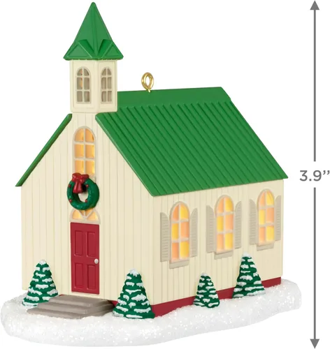 Miniatura 5 de Hallmark Keepsake Adorno de Navidad 2024, La luz de la esperanza, regalos de fe