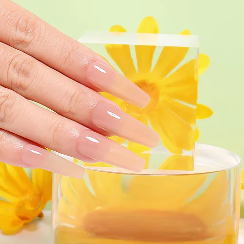 Miniatura 7 de AIMEILI Esmalte de uñas de gel de canela Soak Off UV LED translúcido (462) 0.3 fl oz