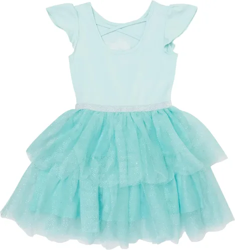 Miniatura 3 de Disney Vestido de princesa con tutú para niñas - Vestido de fiesta de manga corta con volantes para niñas pequeñas y niños - Vestido de disfraz