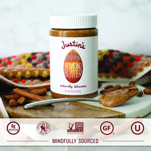 Miniatura 5 de Justin's, Mantequilla de almendras y canela, 16 onzas