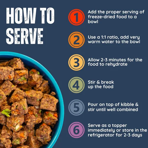 Miniatura 4 de AlphaPak, alimento liofilizado para perros, todas las razas, todas las edades, receta de pollo crudo de corral libre, nutrición de alimentos