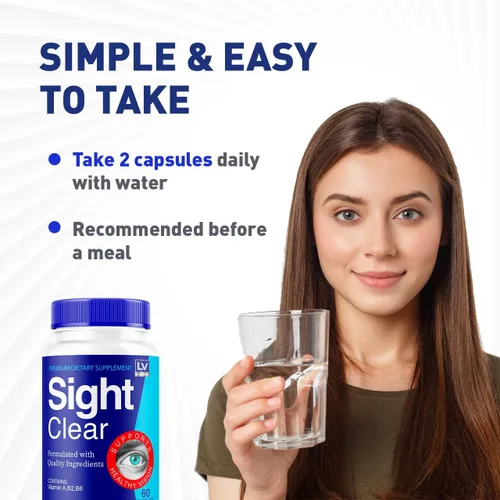 Miniatura 4 de Sight Clear Píldoras, suplemento para los ojos Sight Clear, suplemento para los ojos SightClear 20/20 Vision Vitaminas Opiniones Fórmula avanzada