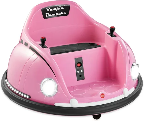 Miniatura 13 de Best Choice Products Coche de Choque Eléctrico Montable Bumpin de 6V para Niños, 1.5 - 6 Años, Control Remoto para Padres, Giro de 360 Grados