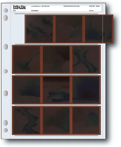 Miniatura 2 de Print File 120-4B Conservadores negativos para película 120 – Paquete de 25