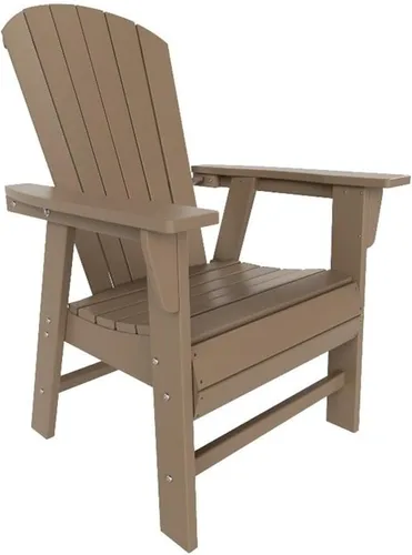 Miniatura 31 de Costaelm Sillas de césped, sillas de porche delantero, HDPE balcón, piscina, silla Adirondack, moderna silla de patio al aire libre, salón de resina