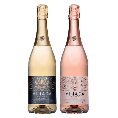 Miniatura 11 de VINADA - Chardonnay crujiente - Vino Cero Alcohol - 25.4 fl oz (2 Botellas de Vidrio)
