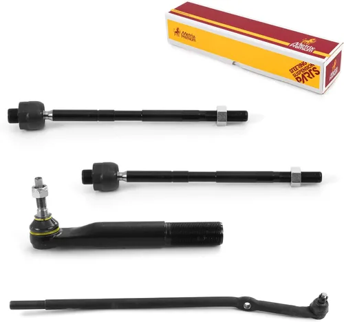 Miniatura 180 de Metrix Premium Chassis Parts - Juego de 4 barras de acoplamiento interior y exterior para Audi A3 15-16, Seat Leon 06-20 (México), 09-17 Volkswagen