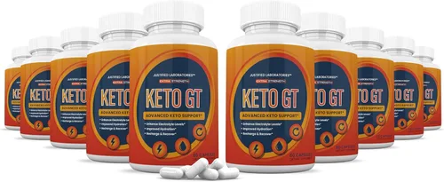 Keto GT Keto Pills 1275 mg Fórmula nueva y mejorada que contiene vinagre de sidra de manzana, aceite de oliva extra virgen en polvo, hoja de té