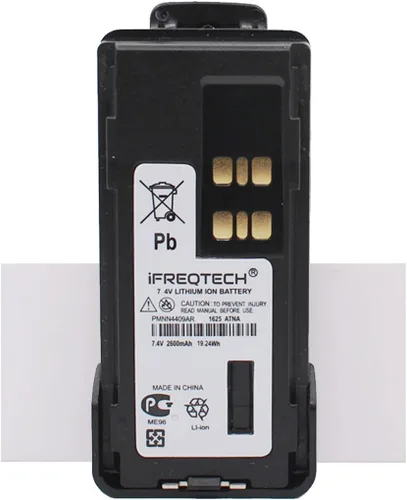 Miniatura 2 de PMNN4409 PMNN4409ar 7.4V 2600mAh Batería para Motorola APX4000 APX1000 XPR3300 XPR3500 XPR7350 XPR7550 Series Radio con clip para cinturón