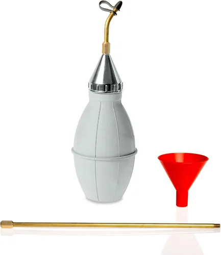 Dispensador aplicador de polvo de tierra de diatomeas con tubo de plástico largo para suministros agrícolas de jardinería orgánica