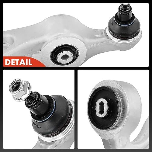 Miniatura 7 de A-Premium 2 brazos de control delanteros inferiores, con rótula y buje, compatibles con Porsche Panamera 2010 2011 2012 2013