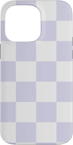 Miniatura 21 de Cute Pastel Lavender Off White Checker Pattern Design Case for iPhone 17