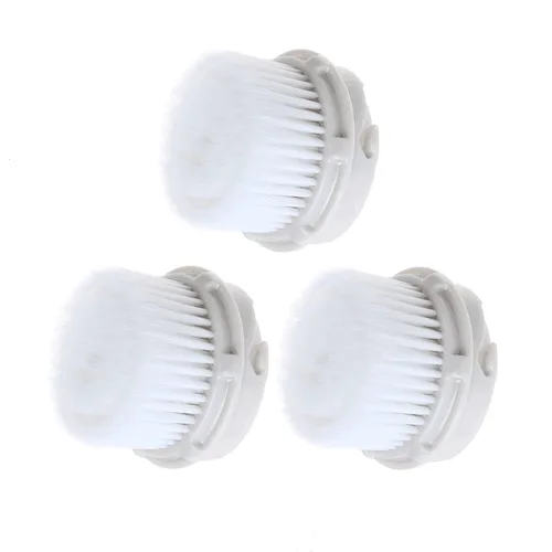 Miniatura 10 de Cabezales de cepillo de limpieza facial con cachemira de lujo, cabezales de cepillo de limpieza facial de repuesto, cabezales de cepillo facial