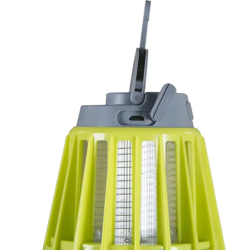 Miniatura 2 de Stansport 2 en 1 linterna exterminador de insectos, verde