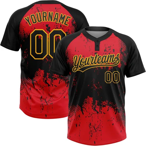 Miniatura 38 de Camisetas de béisbol personalizadas con dos botones, camisetas de sóftbol personalizadas con logotipo de nombre cosido para hombres, mujeres