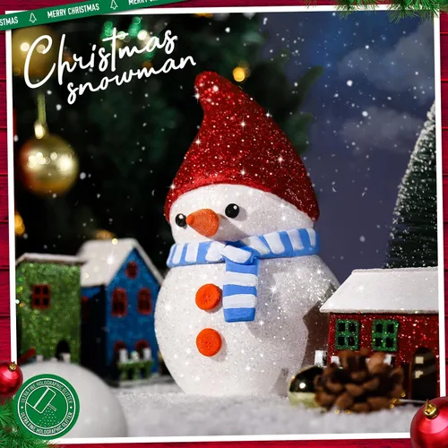 Miniatura 2 de Leobro - Purpurina blanca, 150 g/5.29 oz, lentejuelas gruesas de nieve para manualidades, resina, copos de nieve blancos transparentes, para tazas