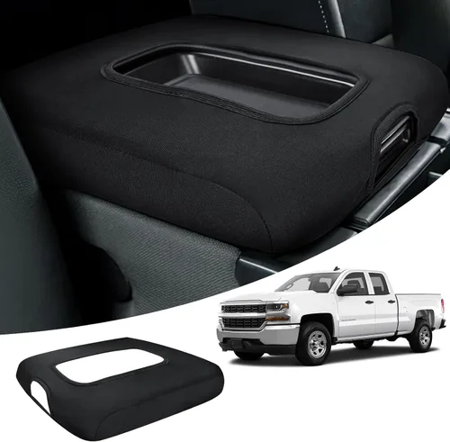 Miniatura 12 de FIILINES Funda de consola central para Toyota 4Runner 2010-2024, funda para reposabrazos, cojín de 4 accesorios, funda para reposabrazos