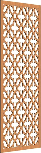 Miniatura 7 de Madison Paneles de pared decorativos de madera con calado, 9 3/8 pulgadas de ancho x 24 3/8 pulgadas de alto x 3/8 de alto, roble rojo rojo (Red Oak)