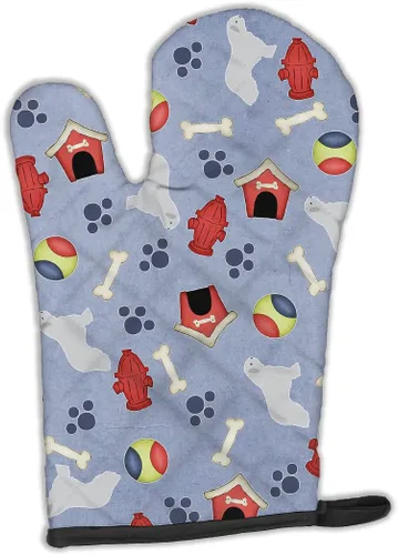 Miniatura 59 de Caroline's Treasures BB4872OVMT - Guante de horno de Navidad Affenpinscher resistente al calor, grueso para sartenes calientes y horno, manopla