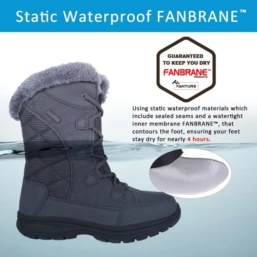 Miniatura 4 de Botas de nieve impermeables para mujer