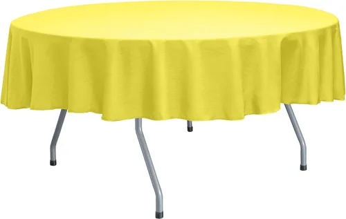 Miniatura 48 de ULTIMATE TEXTILE Mantel redondo reversible Shantung Satin Majestic de 72 pulgadas, color verde salvia