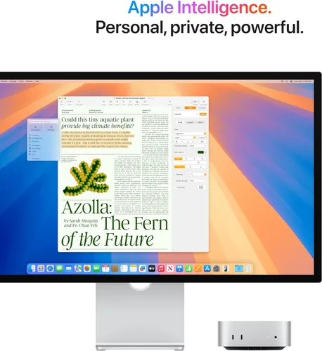 Miniatura 5 de Apple Computadora de escritorio Mac mini 2024 con chip M4 con CPU de 10 núcleos y GPU de 10 núcleos: diseñada para Apple Intelligence, memoria