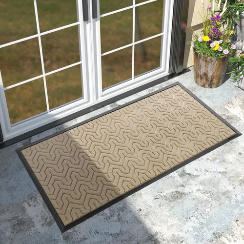 Miniatura 61 de Yimobra Alfombra para Puerta Delantera Exterior Entrada 29.5x17, Impermeable Resistente Alfombras Exteriores para Puerta Delantera, Alfombra