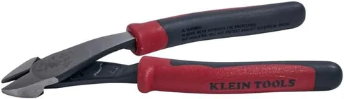 Miniatura 3 de Klein Tools - Alicate J248-8 para maestro, de corte en diagonal de gran fuerza con cabeza angulada, 8 pulgadas