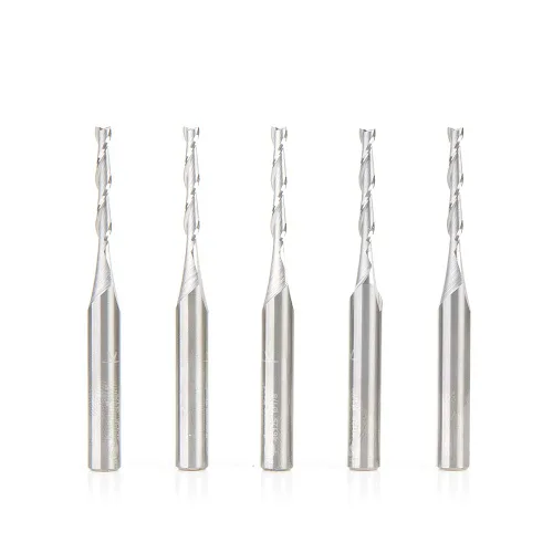 Miniatura 16 de Amana Tool - 46325 Carburo Sólido Espiral Plunge 5/16 Dia x 1" x 5/16 Shank Up-Cut