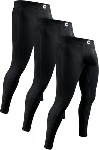 Miniatura 77 de Real Men ABCD Pouch - Pantalones de compresión para hombre, paquete de 1, 2 y 3, leggings para hombre, pantalones de yoga, medias, capa base