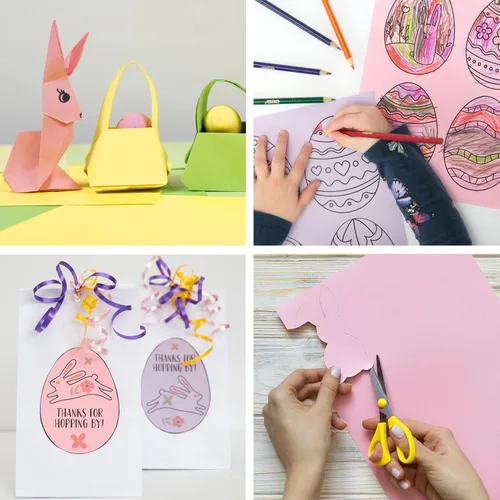 Miniatura 8 de PrintWorks - Papel de Pascua de 8.5 x 11 pulgadas, 300 hojas, 5 colores pastel surtidos, 30% reciclado, ideal para proyectos escolares
