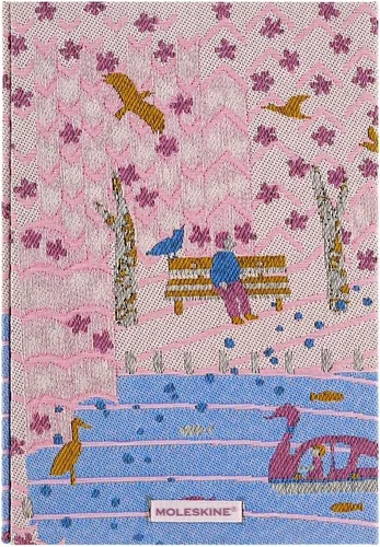 Miniatura 4 de Moleskine Edición Limitada Sakura - Cuaderno, tapa dura, grande (5 x 8.25 pulgadas), a rayas/con líneas, Caja de Coleccionista Premium Swan