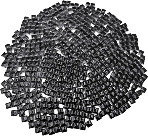 Miniatura 21 de 500 PCS / 1.1 LB Azulejos de Mosaico Cuadrados de Cerámica, 0.4 x 0.4 pulgadas Hechos a Mano para Hacer Micro Azulejos de Mosaico Creativos