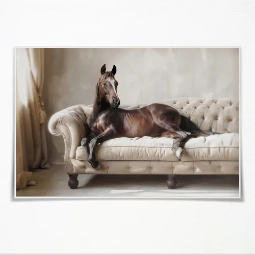 Miniatura 12 de Póster vintage a rayas de Rodeo y vaquero, sello retro de tres centavos, impresión en lienzo de caballo y caballo arte de pared occidental, estilo-1