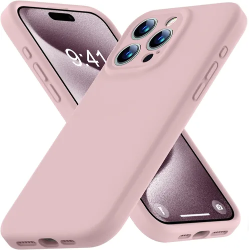 Miniatura 80 de Funda compatible con iPhone 13 de 6.1 pulgadas, de silicona líquida premium [forro de microfibra suave antiarañazos], goma de gel, protección Uva