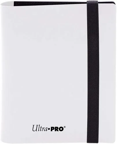 Ultra Pro - Carpeta PRO Eclipse, 2 bolsillos - Blanco Ártico