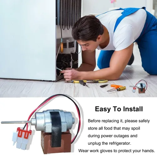 Miniatura 6 de 3015924900 Parte del motor del ventilador del evaporador del refrigerador # D4612AAA36 compatible con Kenmore se adapta a reemplazar 11173027711