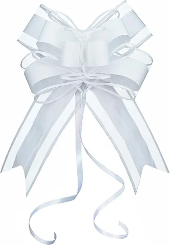 Miniatura 31 de Lazos para envolver regalos, 15 lazos de regalo grandes a granel para paquetes de regalos, cestas de regalo, Navidad, boda y decoración de fiestas
