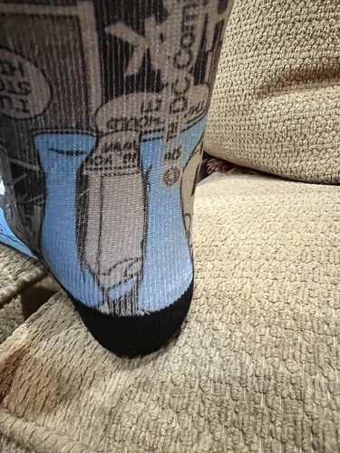 Miniatura 7 de Spoontiques Divertidos calcetines de media pierna, talla única, SUPERMAN