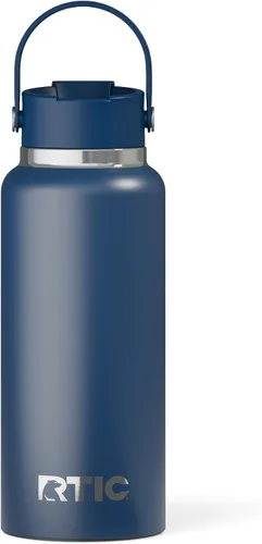 Miniatura 29 de RTIC - Botella de agua Outback de 32 oz (1 L), con revestimiento de cerámica, aislada, de acero inoxidable, doble pared con aislamiento al vacío