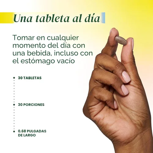 Miniatura 5 de Comprimidos de suplemento de hierro Blood Builder, estimulante energético, de MegaFood, No Model, 30, 1, 1