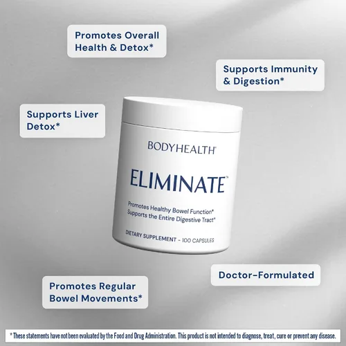 Miniatura 3 de BodyHealth Limpieza intestinal: elimina, desintoxicante limpiador de colon, píldoras laxantes suaves y alivio del estreñimiento para adultos