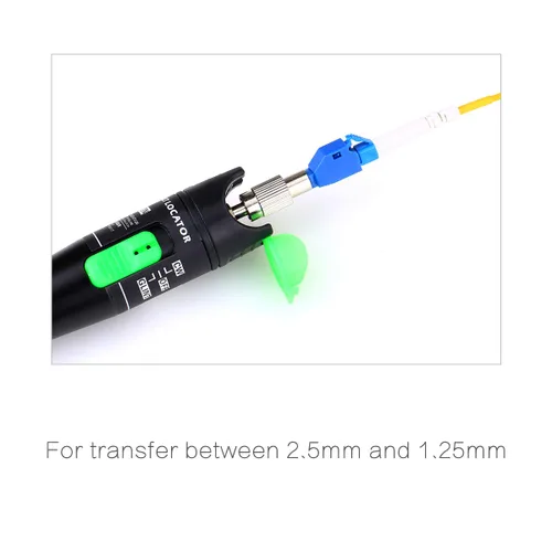 Miniatura 7 de Conector de fibra óptica, FC macho a LC hembra híbrido adaptador convertidor de fibra óptica compatible con medidor de potencia óptica localizador