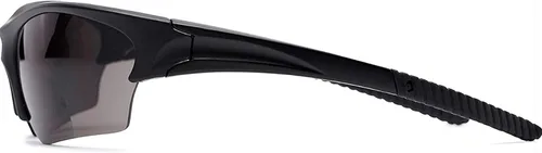 Miniatura 3 de The Benton - Lentes de sol bifocales de lectura, unisex, deportivos y envolventes alrededor de medio marco, para hombres y mujeres + 1.50 negro
