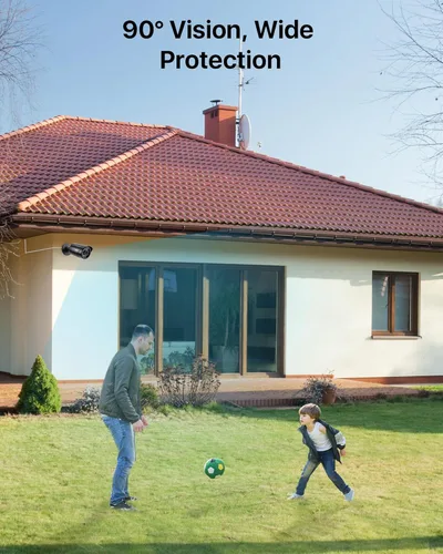 Miniatura 8 de ZOSI Cámara de seguridad HD 1080p 1920TVL de 2MP para interiores y exteriores (híbrido 4 en 1 HD-CVI/TVI/AHD/960H analógico CVBS), 36 luces LED